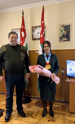 Сотрудница Миграционной службы Республики Абхазия стала Чемпионкой России по спортивному и традиционному карате фудокан в категории ката  с 1988 года и старше